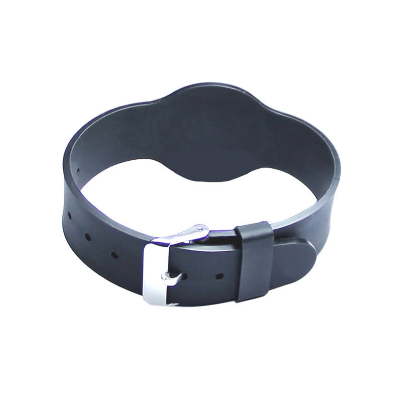 black nfc wristbands for events with metal clasp NFC Wristbands for Events - Image 3