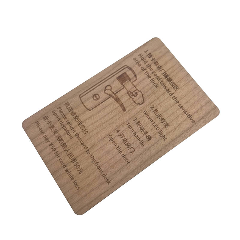 rfid wood hotel card 04 RFID Wooden Hotel Card - Image 4