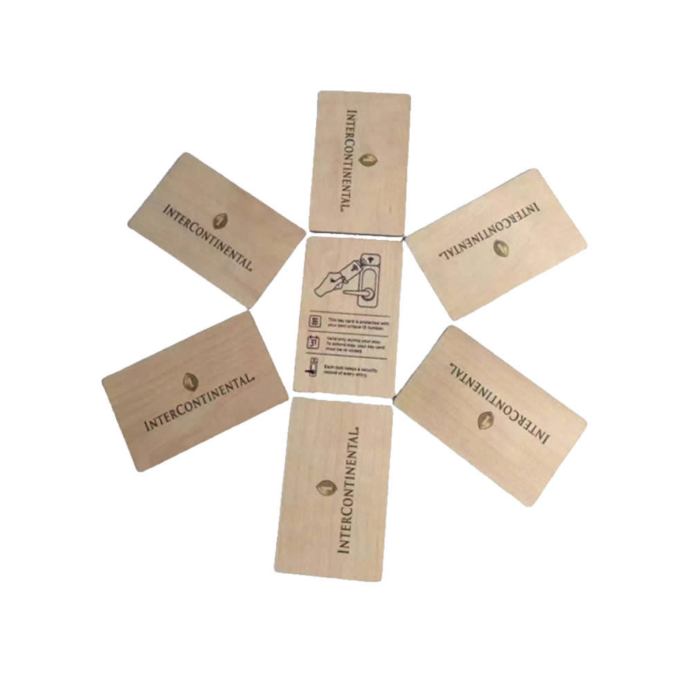 rfid wood hotel card 17 RFID Wooden ID Card for Hotel - Image 2