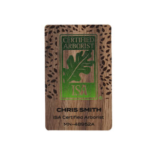 Screen Printing Wooden Business Card