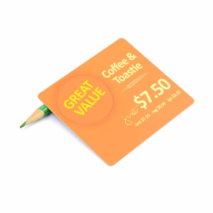 great value coffee & toastie gift card