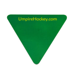 umpire hockey triangle card
