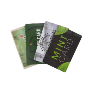 plastic magnetic stripe cards