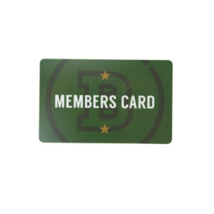 the bucket list bar uk plastic members card