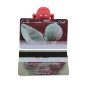australian golf club plastic loyalty card