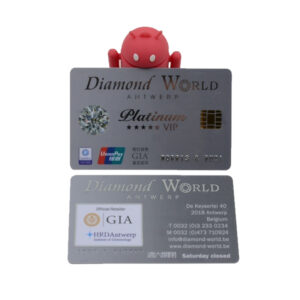 diamond world plastic plastinum vip card