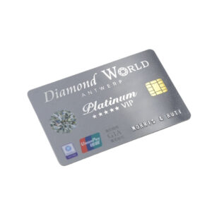 diamond world plastic plastinum vip card