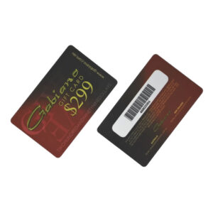 plastic gift cards