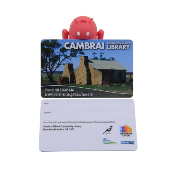 Australian Libraries PVC Magnetic Library Cards - HUYI RFID-Card, RFID ...