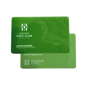 golf club membership card