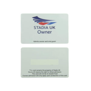 plastic access card