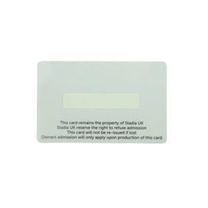 plastic access card
