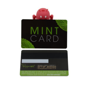 plastic bar club card