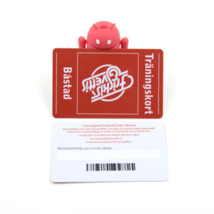 plastic card with barcode 10