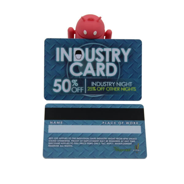 Industry Card with Magnetic Stripe & Signature Panel - HUYI RFID-Card ...