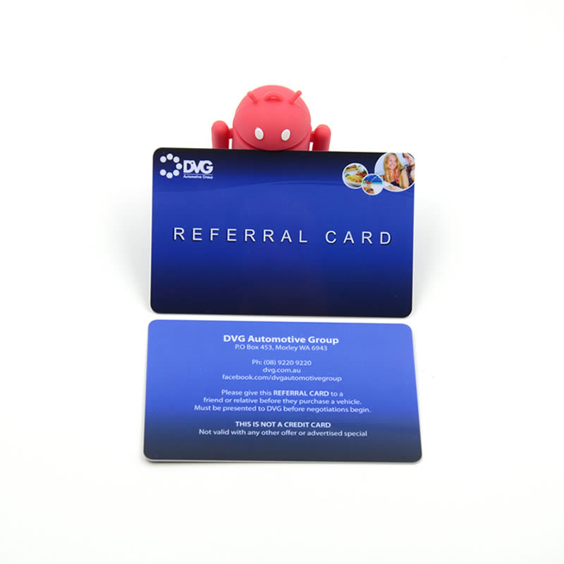 plastic referral cards for customers plastic referral cards for customers