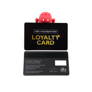 plastic pvc magnetic cards