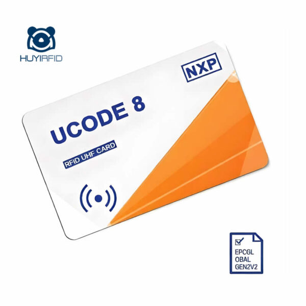 NXP UCODE 8 UHF Smart Card - HUYI RFID-Card, RFID & Printing Solution