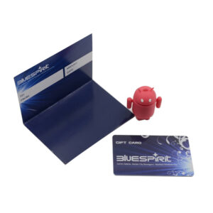 pvc gift card with paper card sleeve 22