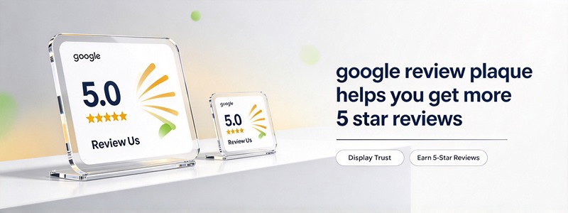 Google Review Plaque Helps You Get More 5-Star Reviews